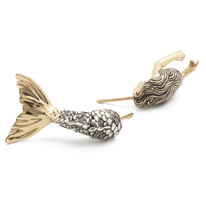 Bibi van der Velden Mermaid Dive earrings