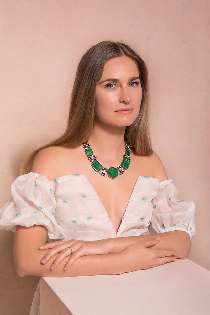 Lauren Bush Lauren in Christies jewelry