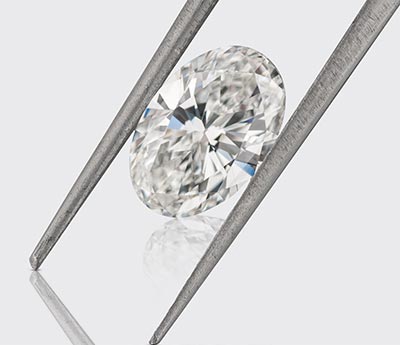 oval cut GIA diamond