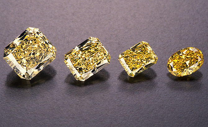 yellow diamond GIA master stones