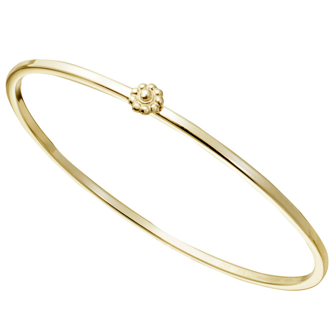 Christina Malle Rosette bangle bracelet