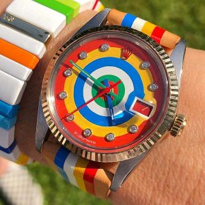 La Californienne rainbow watch
