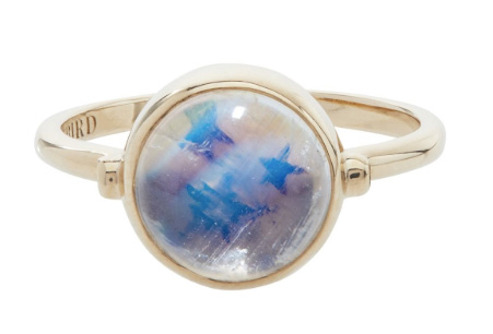 Leith Clark x Catbird Secret Star moonstone ring