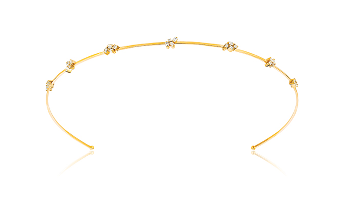 Suzanne Kalan yellow gold headband