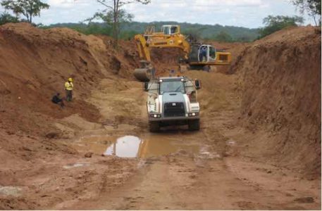 Marange diamond mining