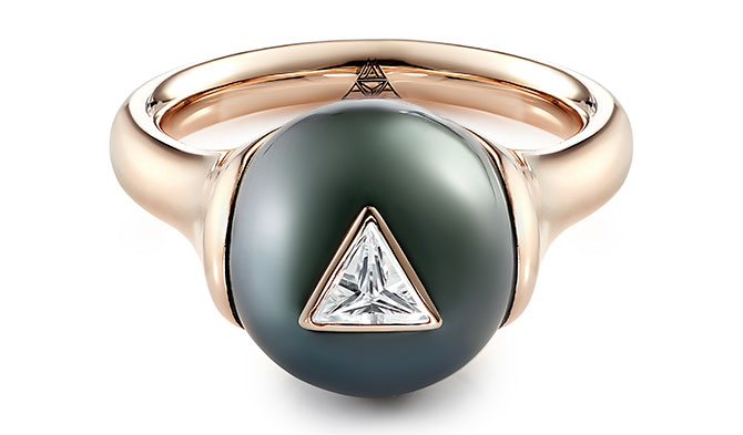 Maya sonya tahitian pearl ring