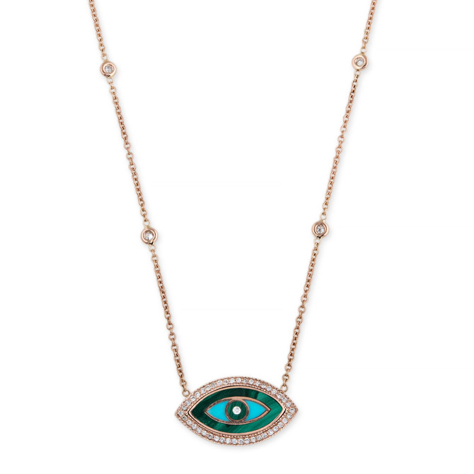 Jacquie Aiche eye necklace