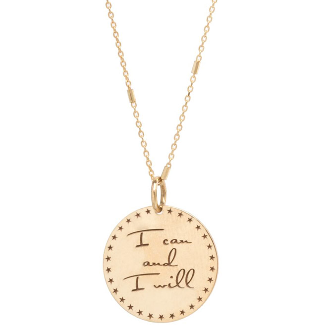 Zoe Chicco Mantra necklace