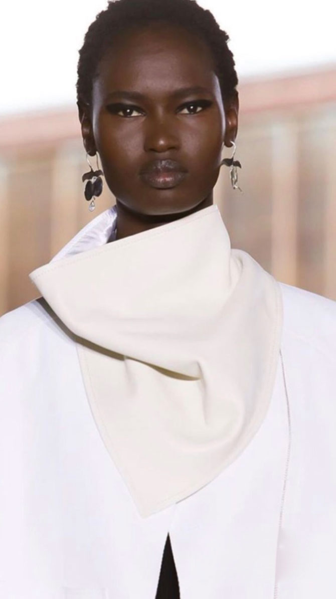 3 1 Phillip Lim Ariana Boussard Reifel all white runway look