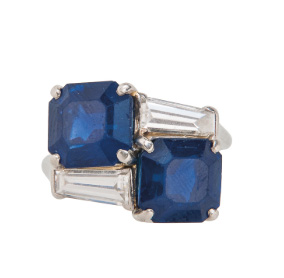 Cartier sapphire ring