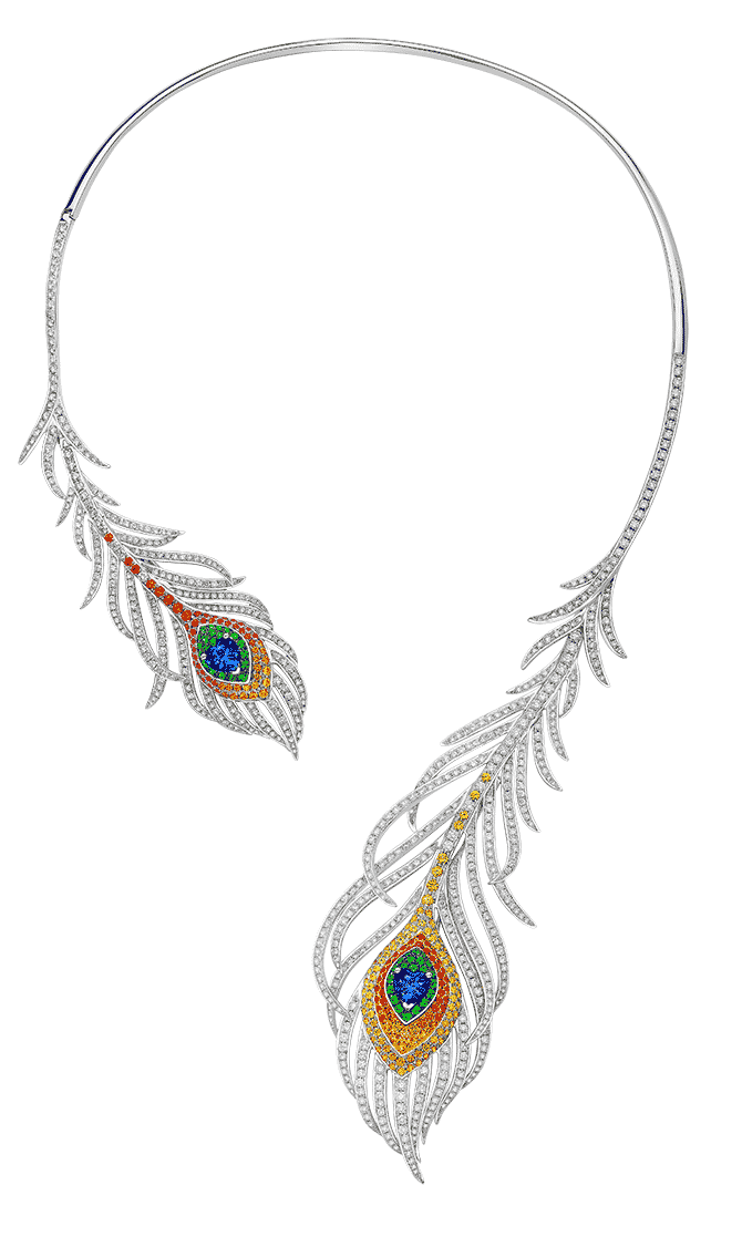 EJI Peacock necklace