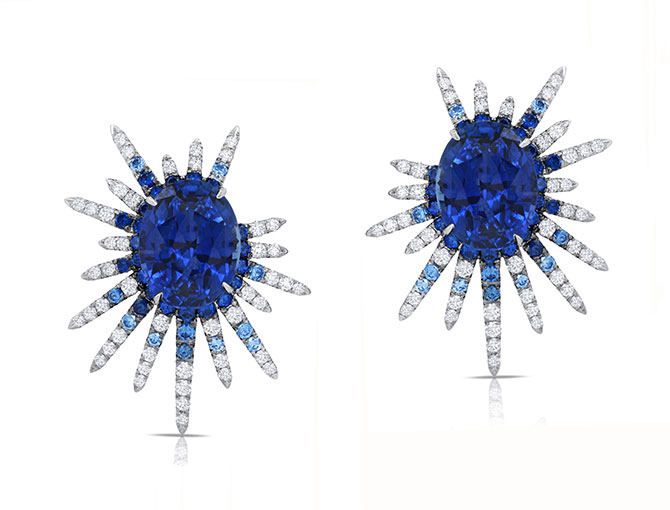 Martin Katz sapphire earrings