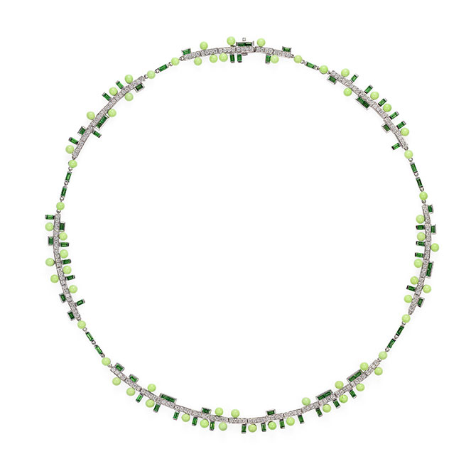 Sarah Ho Wisteria round necklace