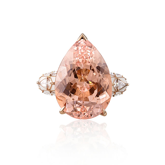 Sarah Ho morganite ring