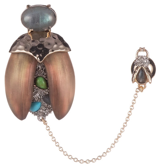 Alexis Bittar bug brooch