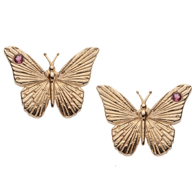 Jane Winchester Freedom butterfly earrings