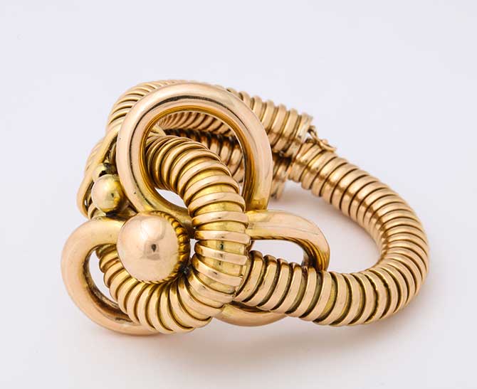 ALVR Gold Gas Pipe bracelet