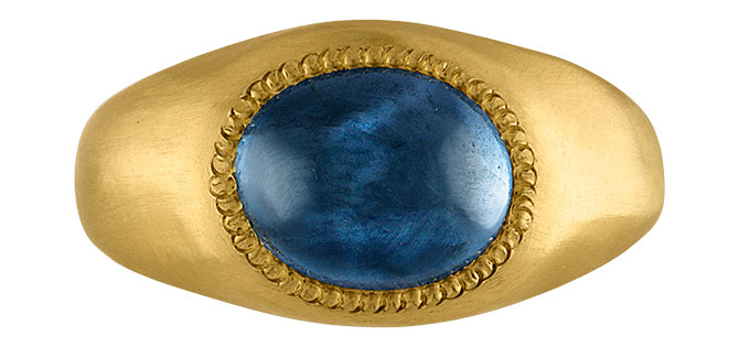 Prounis sapphire Roz ring