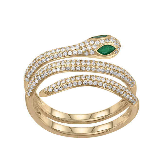 Serena Williams serpent ring