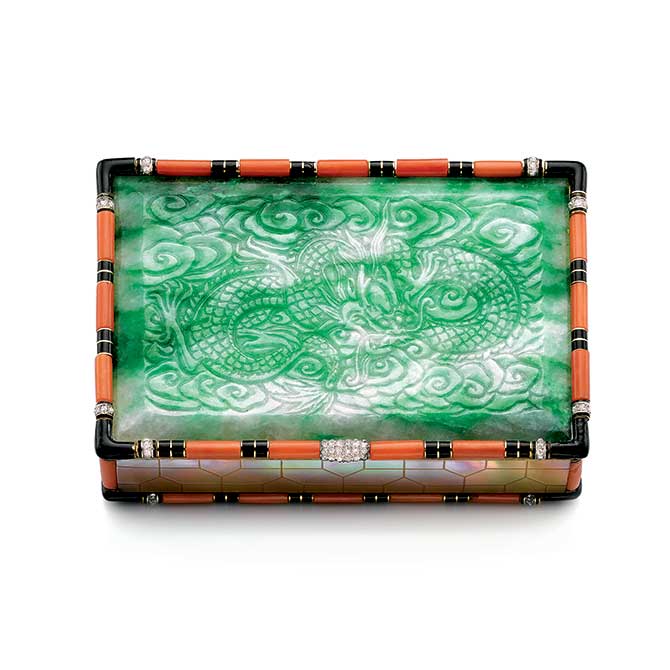 Cartier Jade vanity case