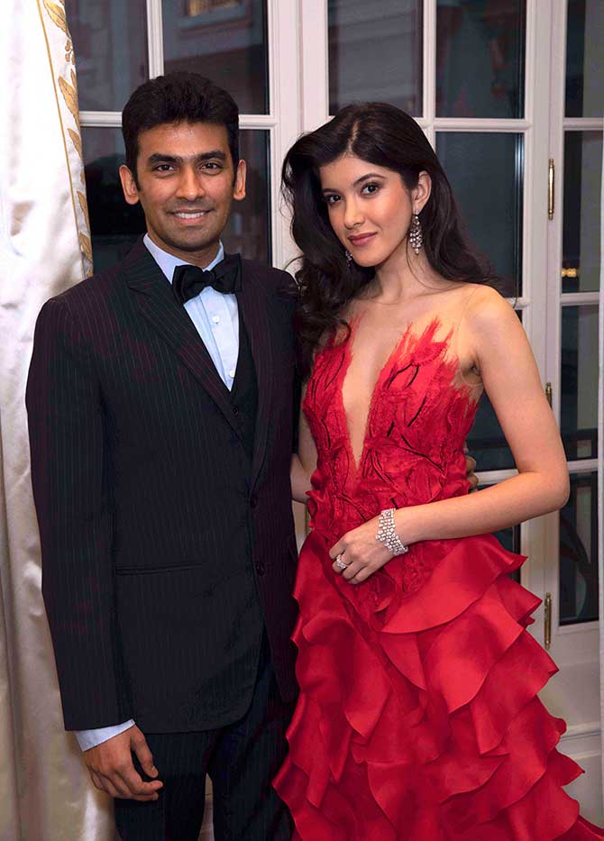 Harakh and Shanaya Kapoor