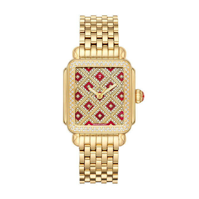 Michele deco chateau watch