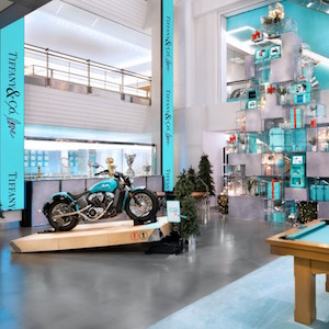 Tiffany men's pop up