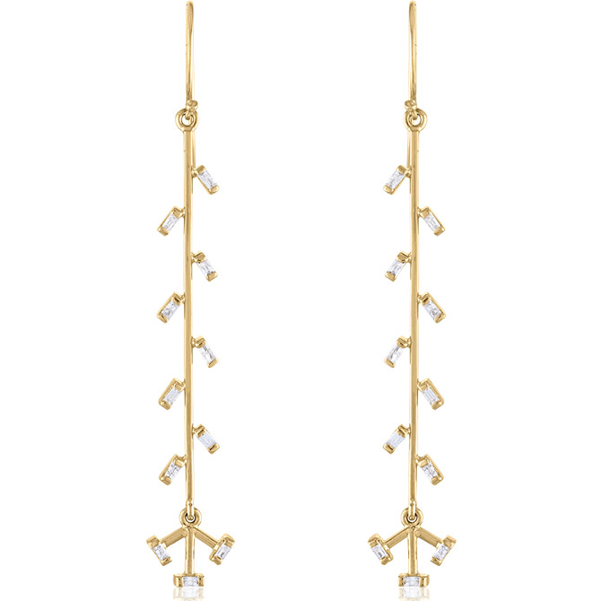 Loriann Jewelry Confetti Linear earrings