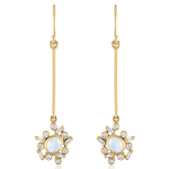 Loriann Jewelry Confetti linear earrings