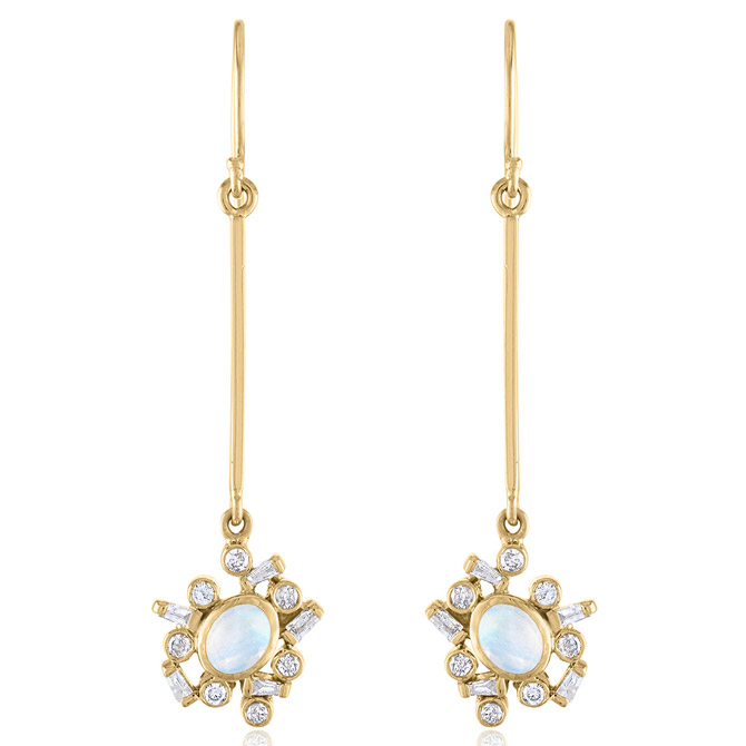 Loriann Jewelry Confetti linear earrings Loriann Jewelry Confetti linear earrings