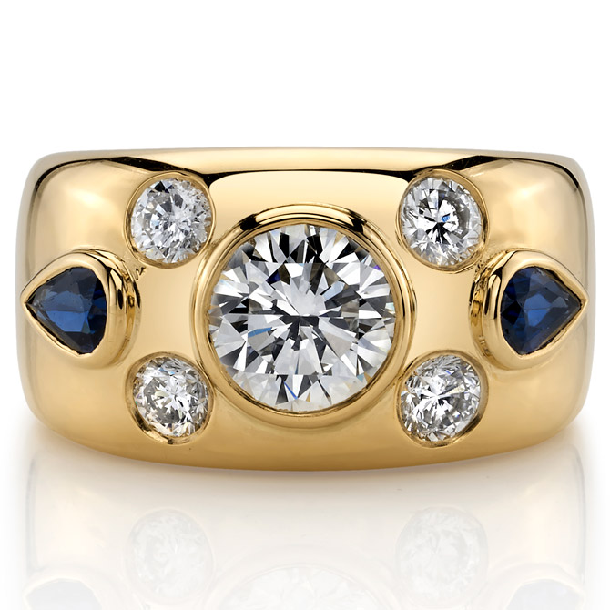 Britt redesigned engagement ring Single Stone