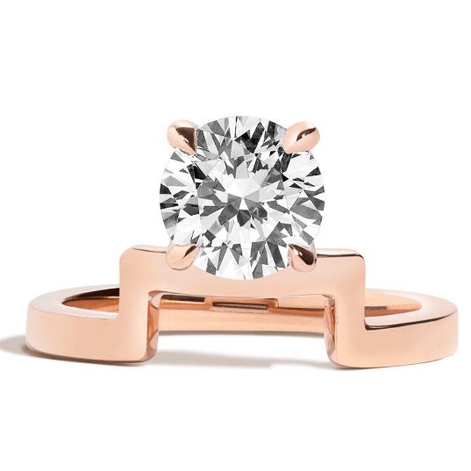 Shahla Karimi Wright notch ring