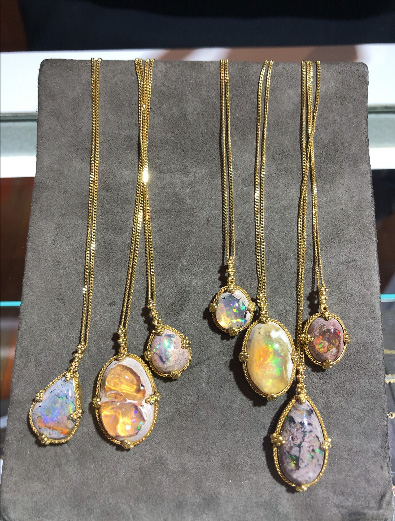 Amali opal necklaces