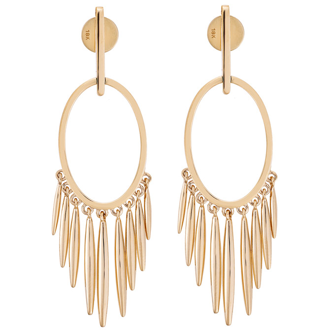 Ileana Makri Grass Sunset earrings