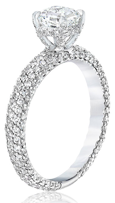 Mindi Mond asscher cut ring