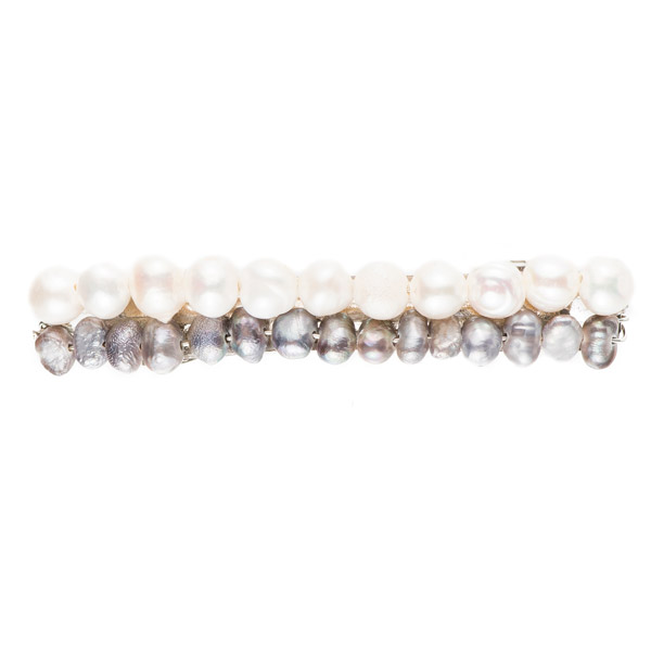 Donni mini pearl 2-tone barette