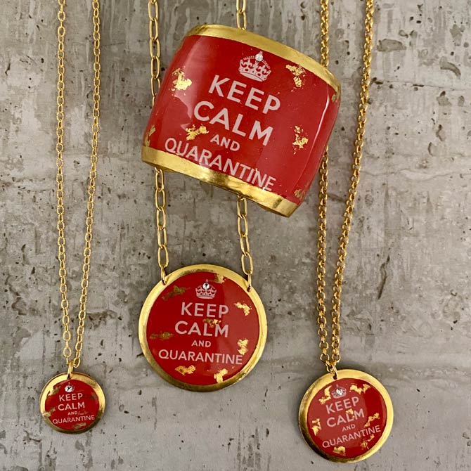 Evocateur Keep Calm and Quarantine collection