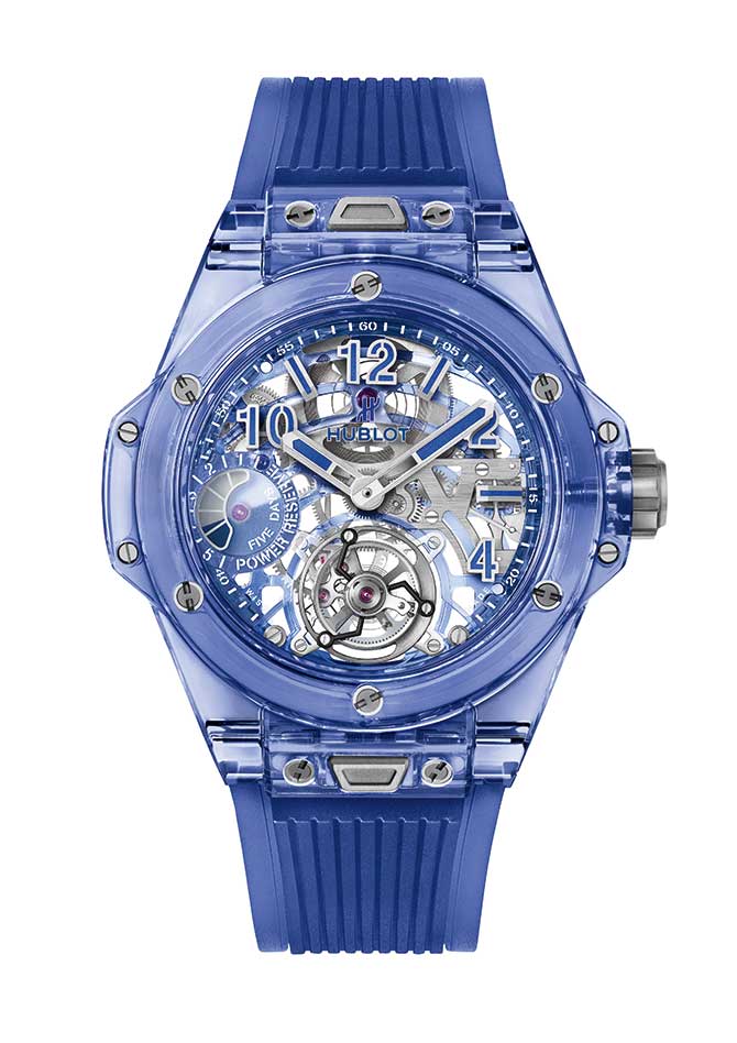 Hublot Big Bang Unico blue sapphire watch