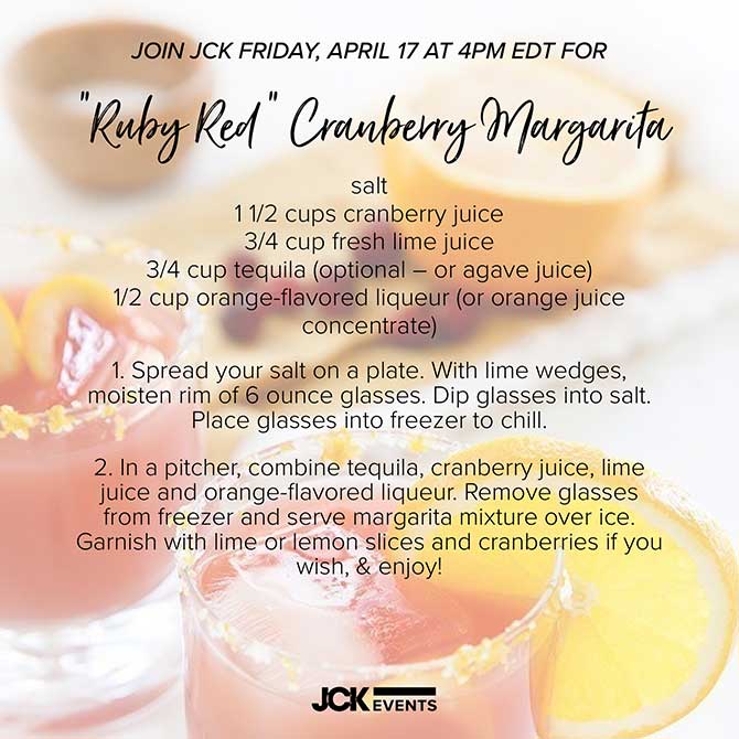 JCK cocktails margarita recipe
