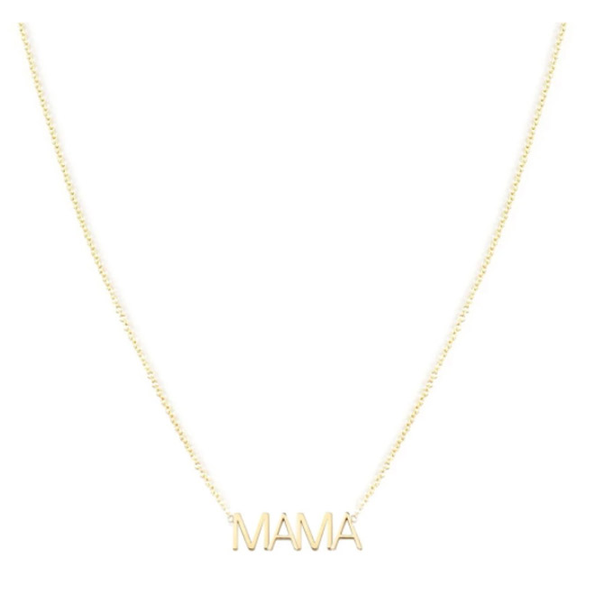 Maya Brenner Mama necklace