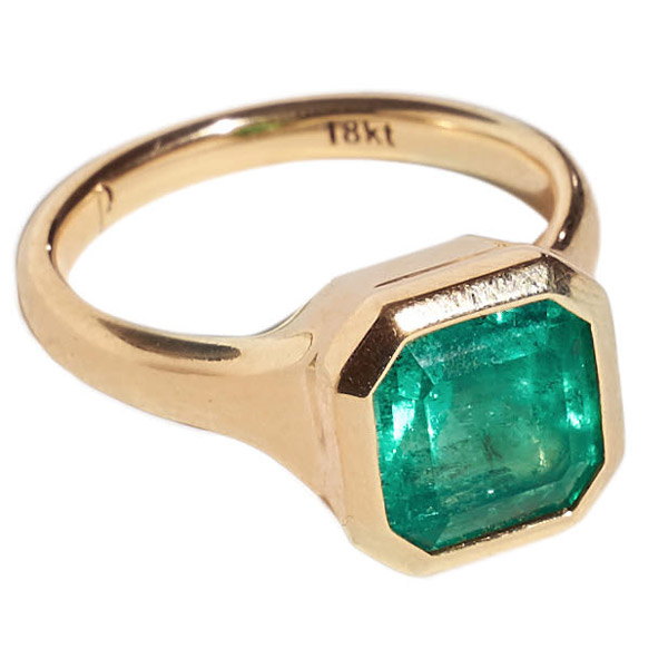 Pamela Love emerald ring