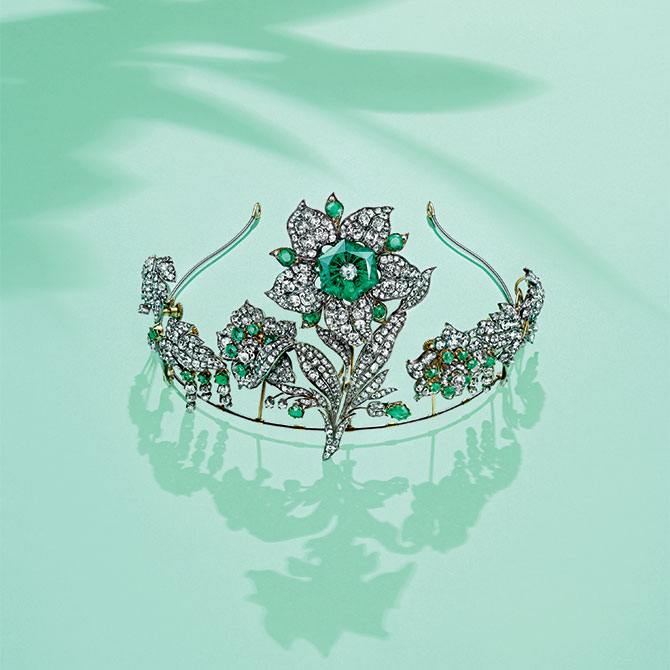 Chaumet emerald tiara