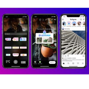 Instagram Support Small Business sticker