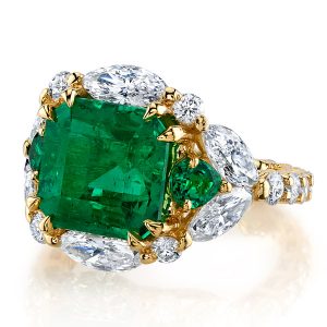 Erica Courtney Zelena emerald ring