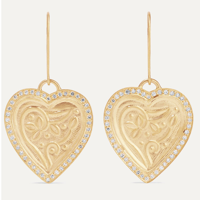 Ileana Makri Heart Beat earrings