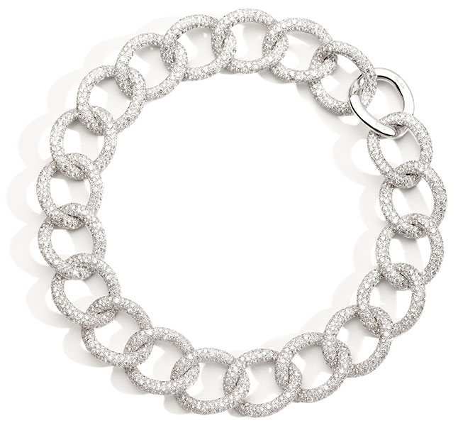 Pomellato Gioia white diamond necklace