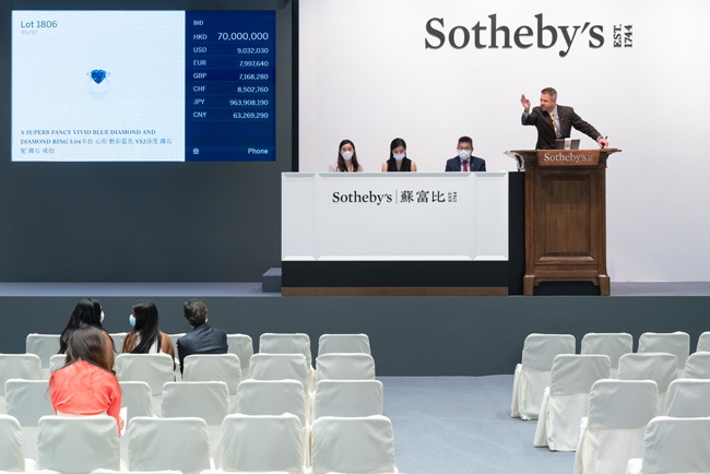 Sotheby's Hong Kong Auction scene