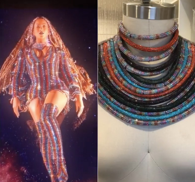 Beyonce Laurel DeWitt necklaces