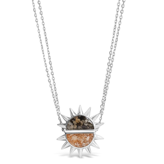 Dune Jewelry Share the Sun friendship necklace