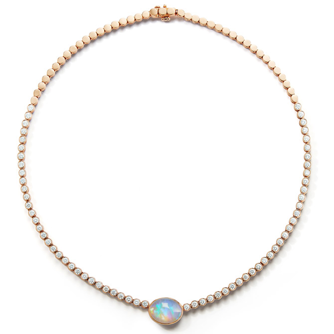 Jemma Wynne Prive Luxe opal necklace